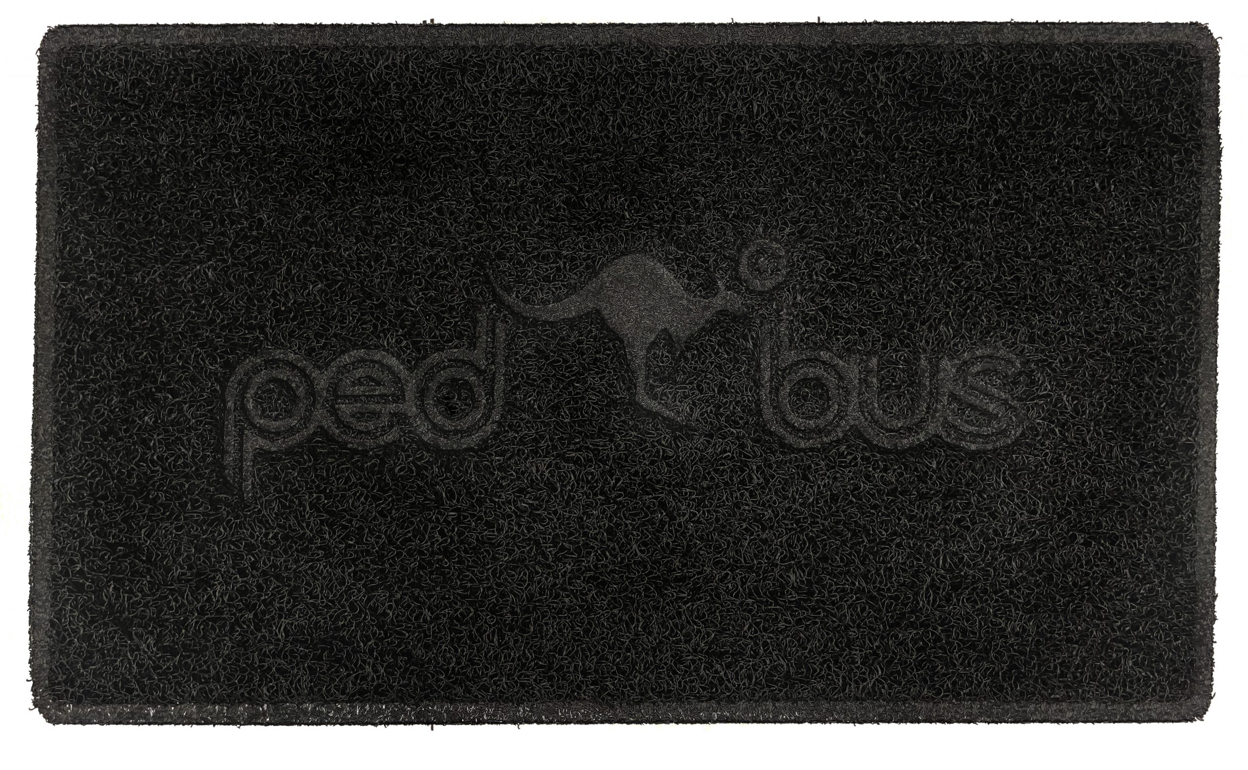 Comfortable and elegant Car-mats, set of 4 in black and single car mat with heelpad